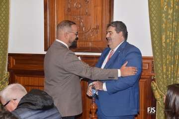 Cruz Roja alza la voz en el Pleno de Telde contra la lacra machista/FJS Fotografía.